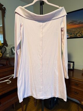 wild fable Light Pink Off-Shoulder Mini Dress